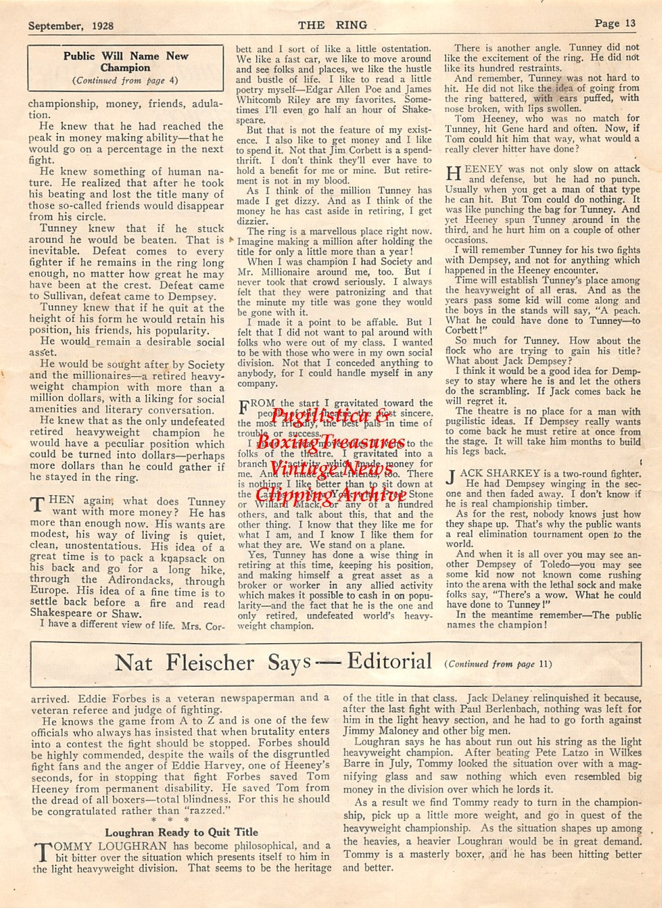 Boxing News Clipping #2066 - William Muldoon