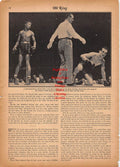 Boxing News Clipping #207 - Fritzie Zivic vs. Sugar Ray Robinson, Harvey Miller