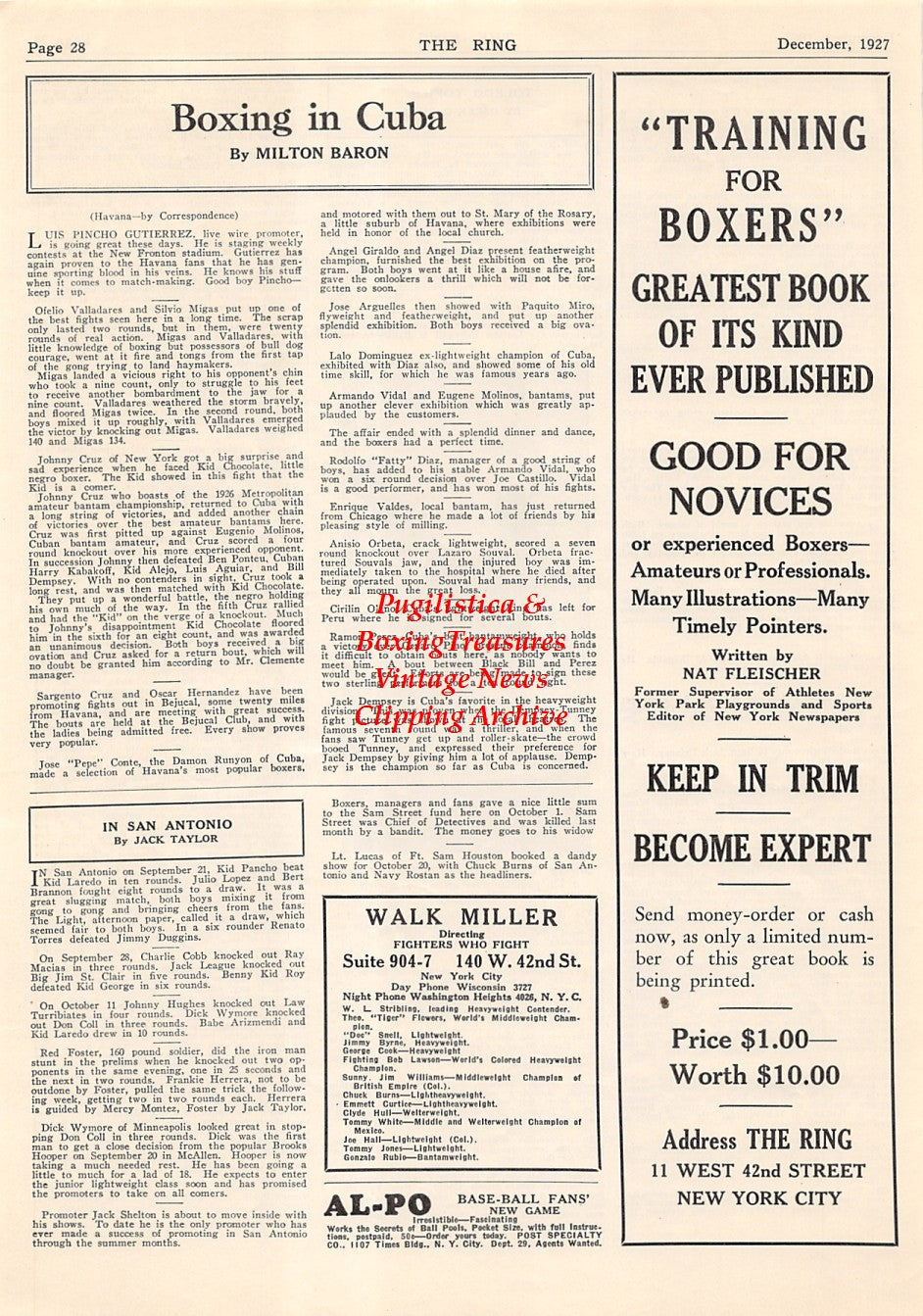 Boxing News Clipping #2084 - Mickey Gregory O'Neil (Tulsa, OK)