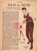 Boxing News Clipping #2091 - Packey McFarland, Johnny Dundee, Navy Boxing
