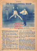 Boxing News Clipping #2093 - Mickey Walker and Buster Keaton