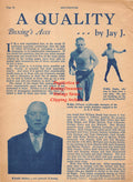 Boxing News Clipping #2094 - Paddy Mullins, Mike O'Dowd, Billy Papke, Jack Dempsey vs. Jess Willard