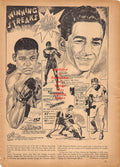 Boxing News Clipping #210 - Sugar Ray Robinson, Lulu Costantino, Stanley Ketchell, Roman Alvarez, Johnny Dell, Diogenes Leon