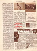 Boxing News Clipping #2121 - Gustave Camaro, George Tasker, Dick Honeyboy Finnegan