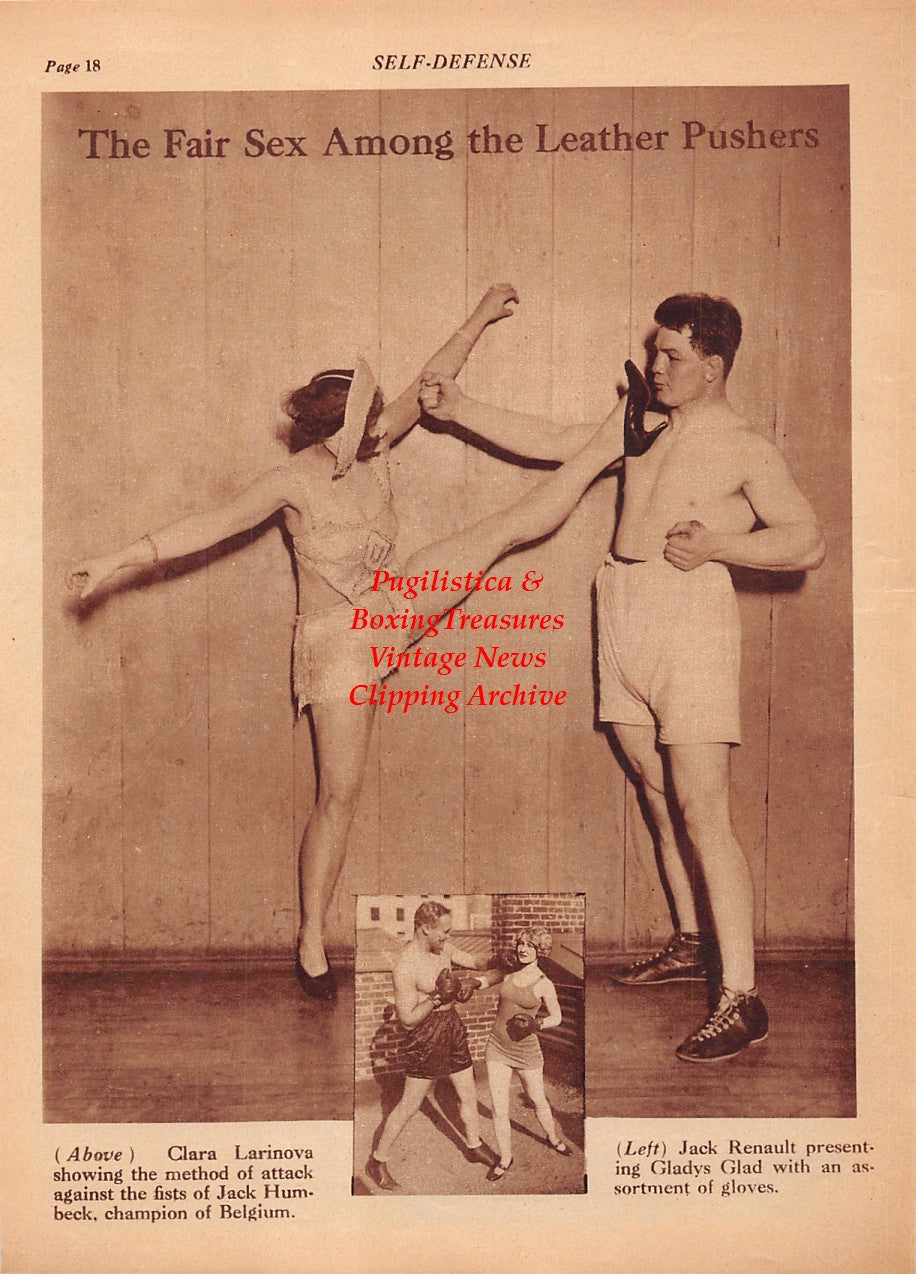 Boxing News Clipping #2130 - Tommy Freeman, Jack Humbeck, Jack Renault