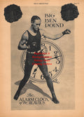 Boxing News Clipping #2138 - Big Ben Pound full page pin-up, Max Schmeling