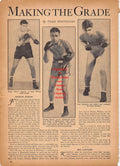 Boxing News Clipping #214 - Charley Burley, Irwin Kaplan, Izzy Jannazzo, Artie Levine, Frankie Rubino
