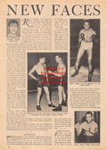 Boxing News Clipping #2152 - Tommy Yarosz, Teddy Yarosz, Billy Banks, Henry Taylor, Len Wadsworth, Pete Herman