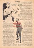 Boxing News Clipping #2155 - George Kid Lavigne, Eddie McGoorty, Ken Overlin