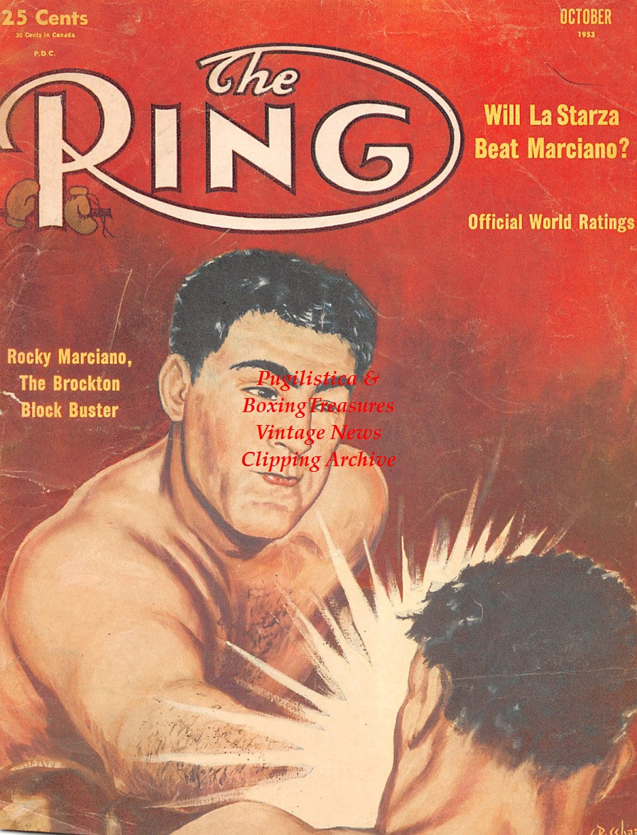 Boxing News Clipping #2157 - Rocky Marciano