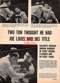 Boxing News Clipping #2174 - Joe Louis vs. Tony Galento, Mickey Walker, Willie Pastrano, Gene Tunney, Jack Dempsey, Thomas V. Tunney