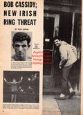 Boxing News Clipping #2183 - Bobby Cassidy, Johnny Addie