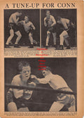Boxing News Clipping #219 - Billy Conn vs. Tony Zale, Abe Denner, Harry Jeffra