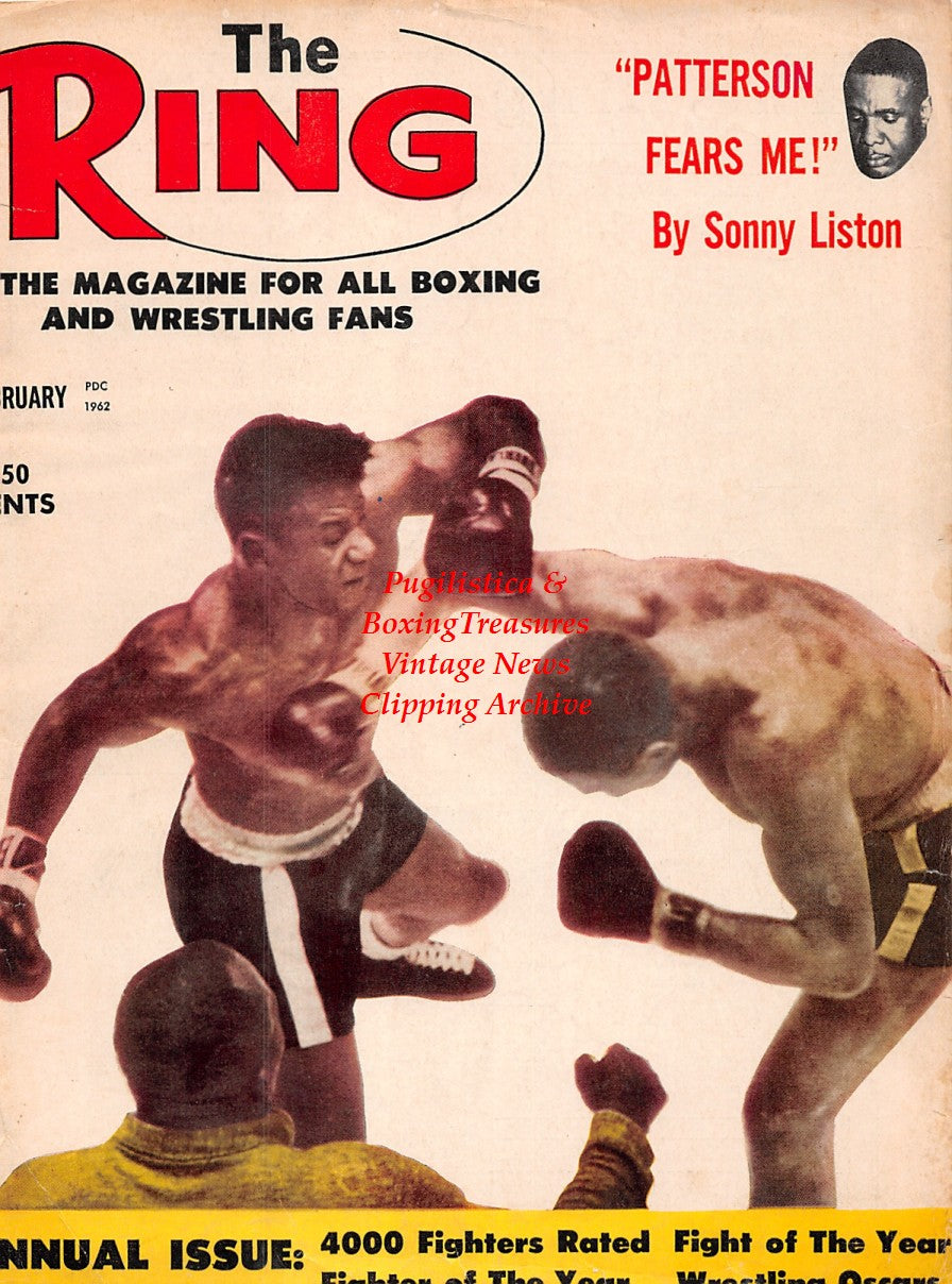 Boxing News Clipping #2190 - Floyd Patterson, Sonny Liston