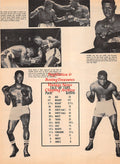 Boxing News Clipping #2210 - Emile Griffith vs. Benny Kid Paret, Denny Moyer vs. Sugar Ray Robinson
