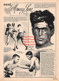 Boxing News Clipping #2213 - Luis Angel Firpo, Jack Dempsey, Benny Kid Paret