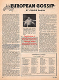 Boxing News Clipping #2224 - Gustav Scholz, Spartan Boxing Equipment Ad
