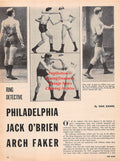 Boxing News Clipping #2229 - Philadelphia Jack O'Brien, Carlos Ortiz, Harold Johnson