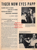 Boxing News Clipping #2246 - Gene Fullmer vs. Dick Tiger, Sonny Liston, Muhammad Ali, Doug Jones vs. Billy Daniels