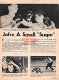 Boxing News Clipping #2249 - Eder Jofre vs. Johnny Jamito, Eloy Sanchez, Katsutoshi Aoki, James A. Farley Jr.