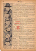 Boxing News Clipping #225 - Joe Louis in various military garb