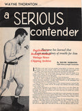 Boxing News Clipping #2252 - Wayne Thornton