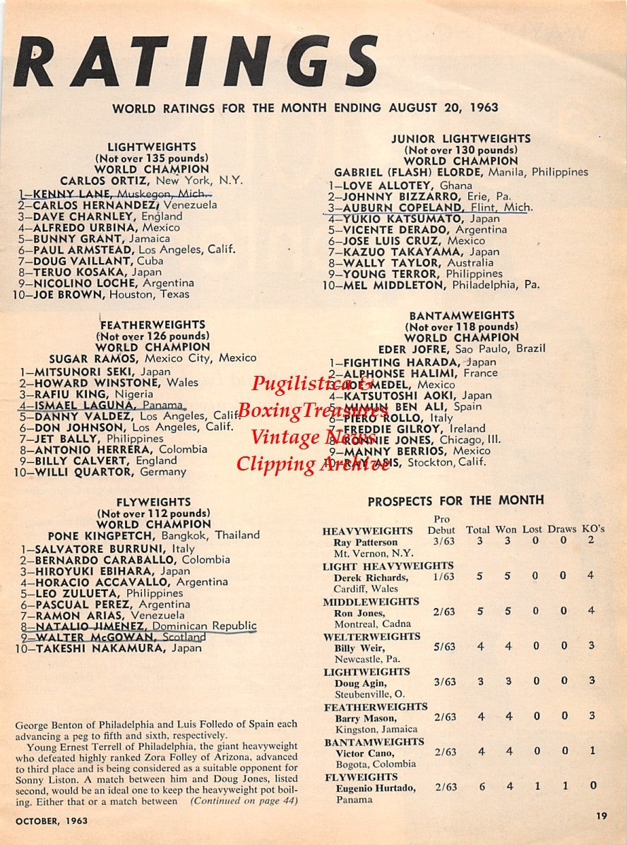 Boxing News Clipping #2252 - Wayne Thornton