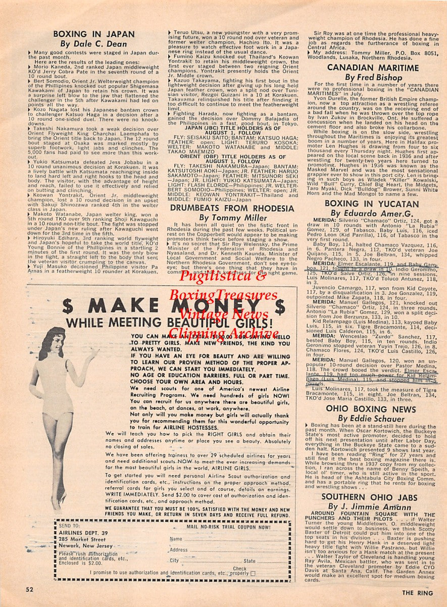 Boxing News Clipping #2260 - Ernie Terrell vs. Zora Folley