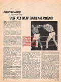 Boxing News Clipping #2264 - Wayne Bethea vs. Karl Mildenberger, Antonio Herrera vs. Juan Ramirez