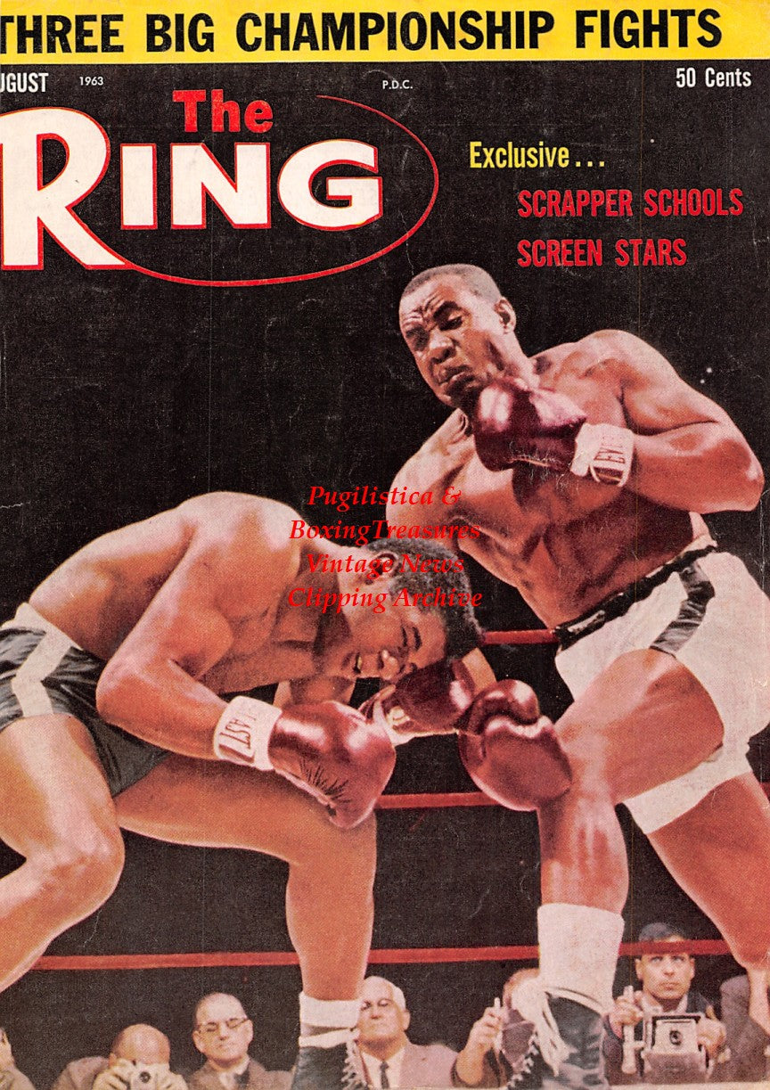 Boxing News Clipping #2265 - Sonny Liston vs. Floyd Patterson