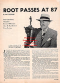 Boxing News Clipping #2276 - Jack Root memorial, Jose Torres vs. Florentino Fernandez