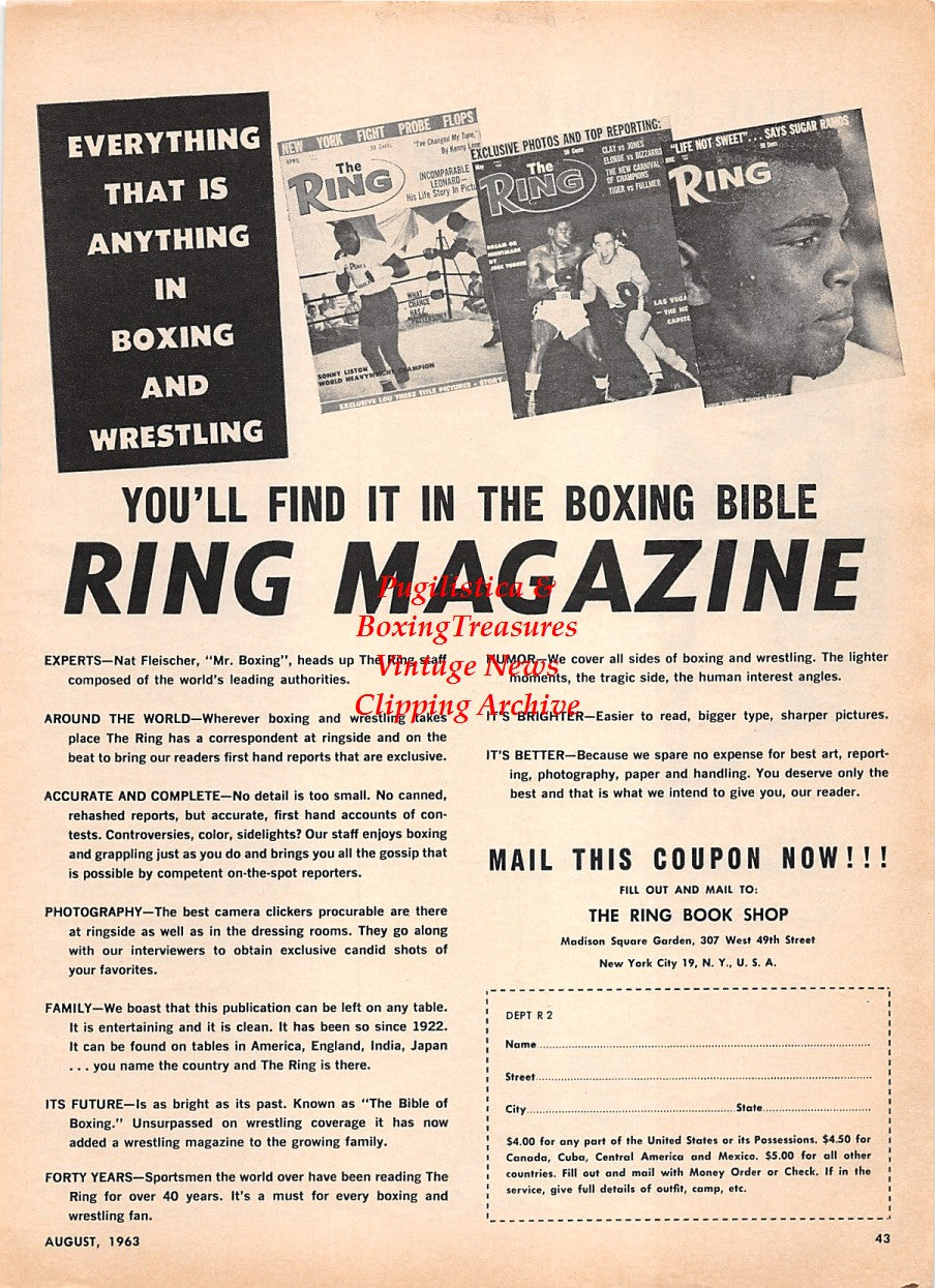 Boxing News Clipping #2279 - Artie O'Leary