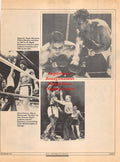 Boxing News Clipping #2289 - Sugar Ray Robinson vs. Jake LaMotta, Roberto Duran vs. Sugar Ray Leonard