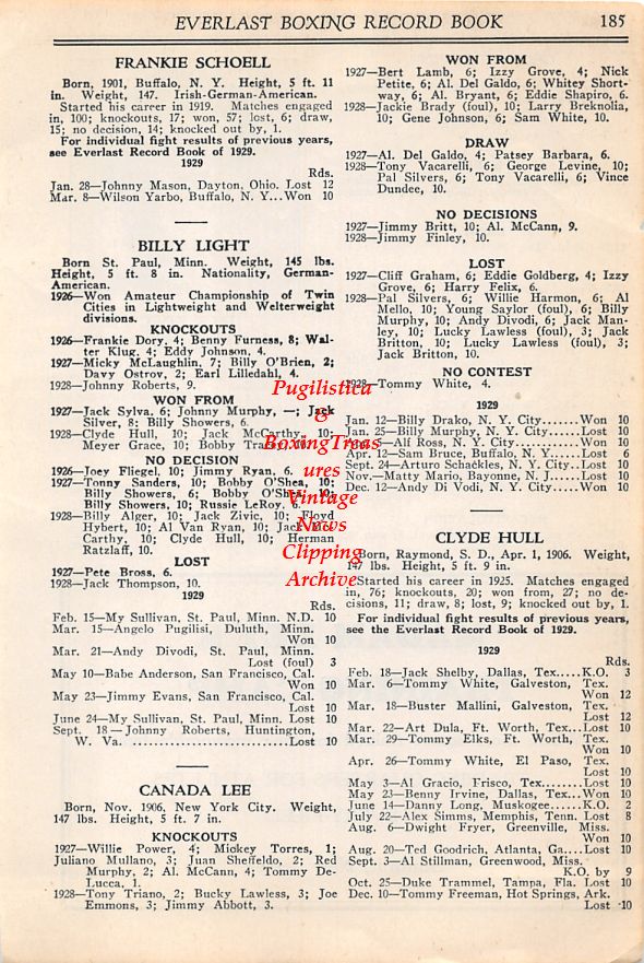 Boxing News Clipping #23 - Jack Zivic