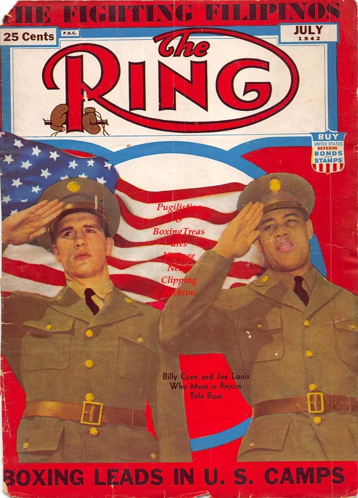 Boxing News Clipping #230 - Billy Conn, Joe Louis