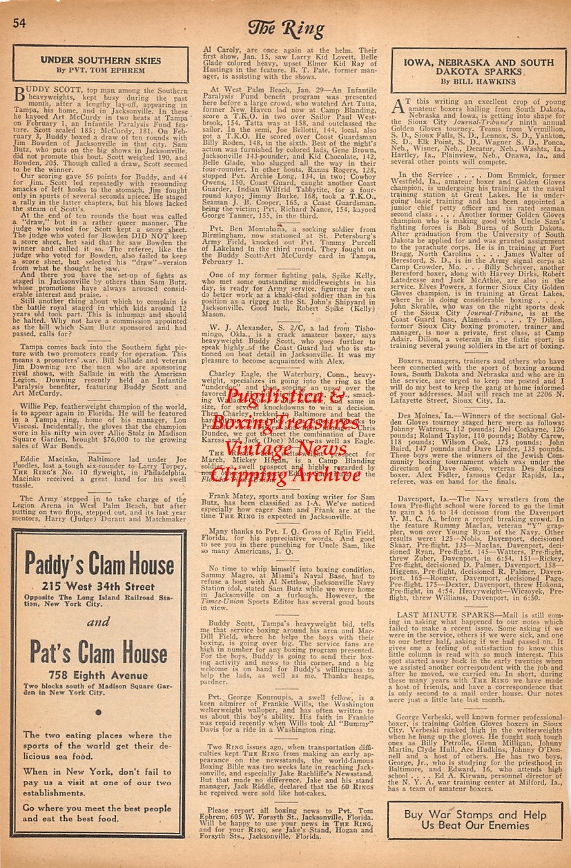 Boxing News Clipping #2310 - Larry Torpey