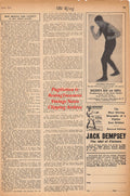 Boxing News Clipping #2311 - George Balduc, Jack Dempsey book ad