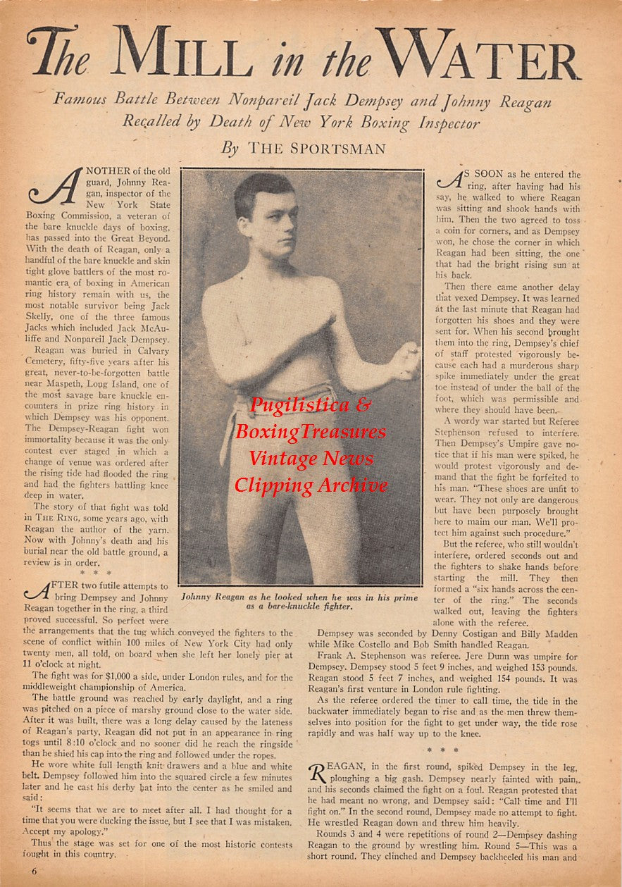 Boxing News Clipping #2313 - Willie Pep vs. Allie Stolz, Ossie Rodriguez vs. Ralph McNeil, Johnny Reagan