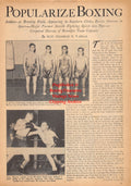 Boxing News Clipping #2315 - Irving Marcus, Frank Miller, Jerry Salica, Nat Siegel, Jake LaMotta vs. Jackie Wilson