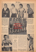 Boxing News Clipping #2317 - Tom Sperling, Joe Horvath, Coley Welch, Jimmy O'Gatty, Walter Lusa, Cosby Linson, Todd Cole, Wilson Mackey, Paul Cook, Killer Rechineck, Tommy Wheeler, Buddy Briggs, Willie Bryant, Clarence Graham, Joe Scott and more