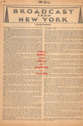 Boxing News Clipping #233 - Ring Results from New York, Camp Forrest Tennessee, Fort Hamilton, Panama Camps, NYC Inter-Service, Aberdeen Proving Ground