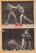 Boxing News Clipping #2333 - Sugar Ray Robinson vs. Jackie Wilson