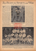 Boxing News Clipping #2347 - Joe Louis, Sid Marks, Fort Riley Boxing Team, Beau Jack vs. Henry Armstrong, Frank Ulrich, Sid Poe, Tom Kimura, Jay Hale, Lewis Grippo and many more