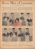 Boxing News Clipping #2351 - James Noland, Hayes Scott, Gene Harris, Guadalupe Quintana, Oral Waltz, Dale Clark, James Miller, Joseph Dorchak, Tony Costa, Al Costa, Freddie Flores