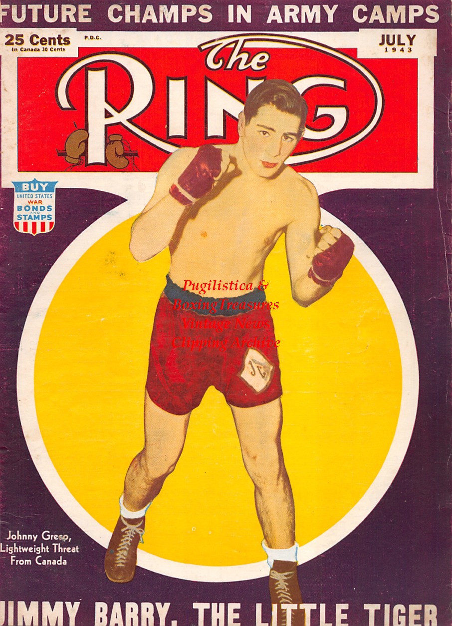 Boxing News Clipping #2362 - Johnny Greco