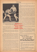 Boxing News Clipping #2367 - Pittsburgh Jackie Wilson vs. Willie Pep, Lee Savold vs. Lem Franklin