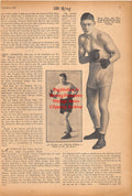 Boxing News Clipping #2385 - Harry Greb, Ace Hudkins, Joe Louis stars in "This Is The Army"