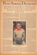 Boxing News Clipping #2395 - Lou Ambers, Valley Arena in Holyoke Massachusetts Destroyed in Fire