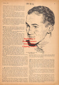 Boxing News Clipping #2403 - Fritzie Zivic cartoon