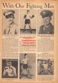 Boxing News Clipping #2406 - WWII Military Boxing, Mario Rivera, Vic Exton, Buddy Gomer, Mike Vezina, Mike Musulin, Al Roth, Anthon Nigro, Felix Crespin, Pedrito Nieves, Johnny Latta, Henry Cooper